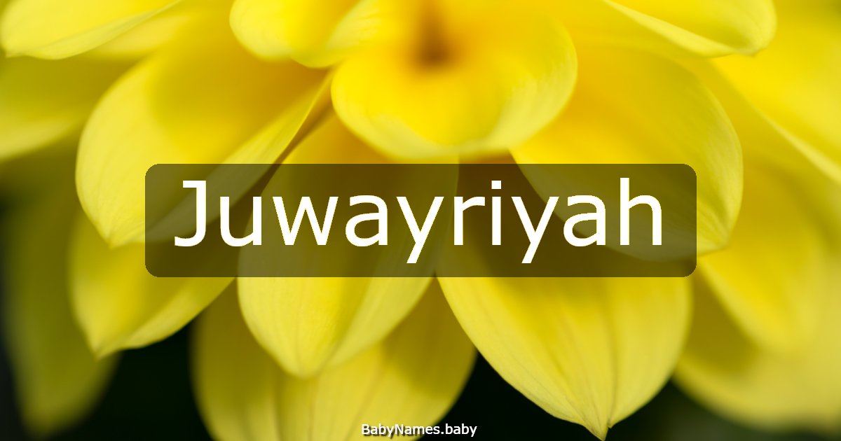 Juwayriyah