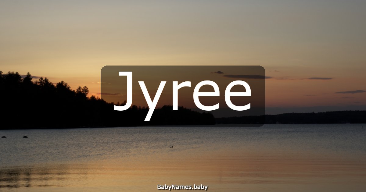 Jyree