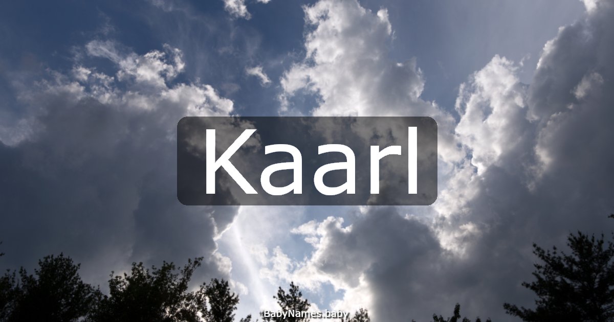 Kaarl