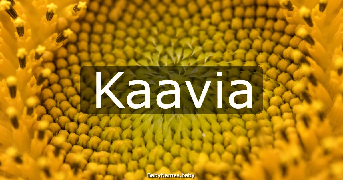 Kaavia