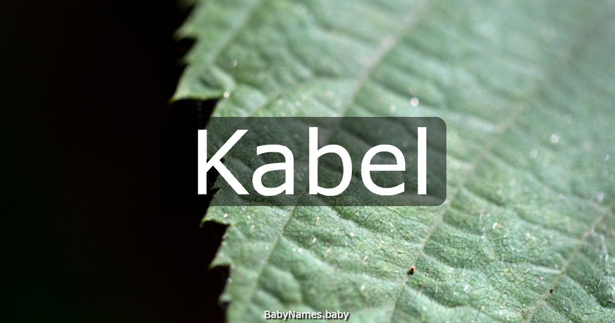Kabel