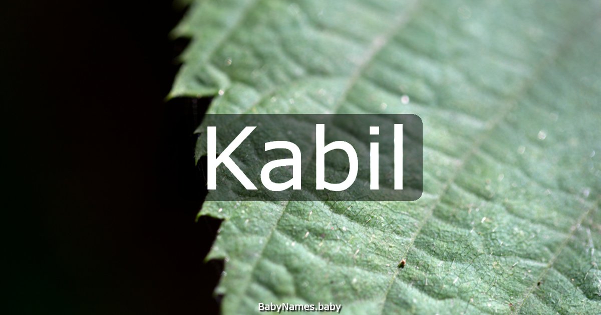 Kabil