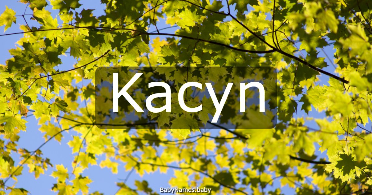 Kacyn