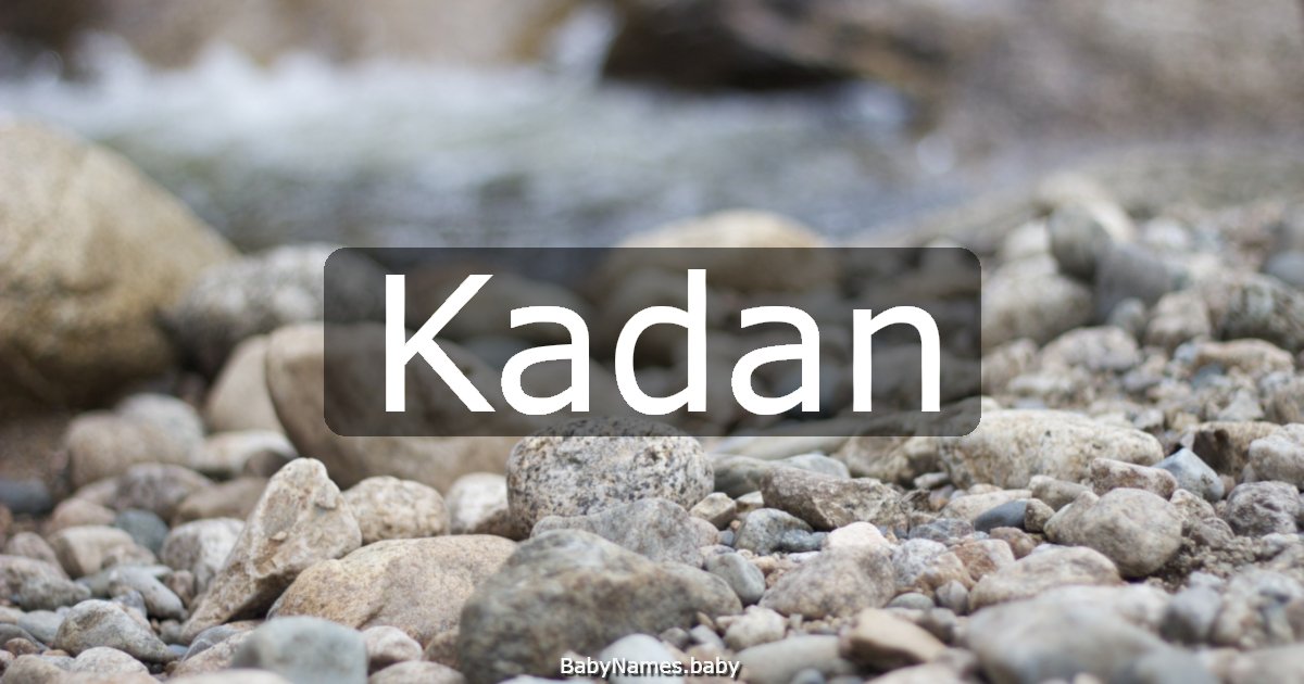Kadan