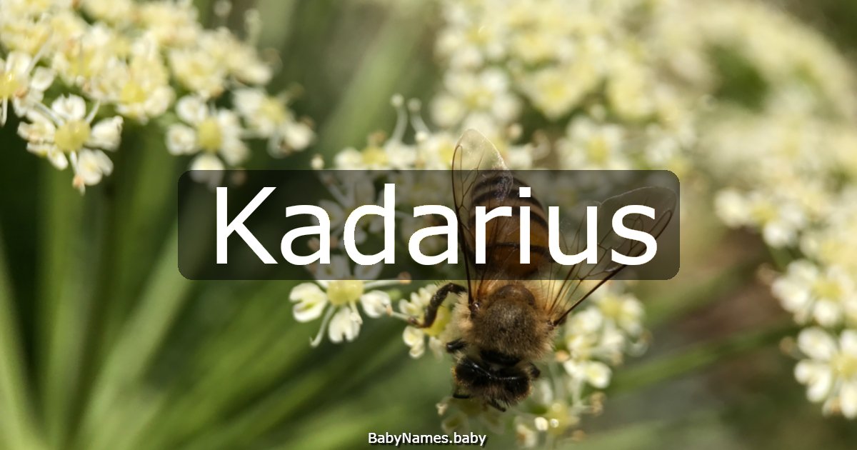 Kadarius