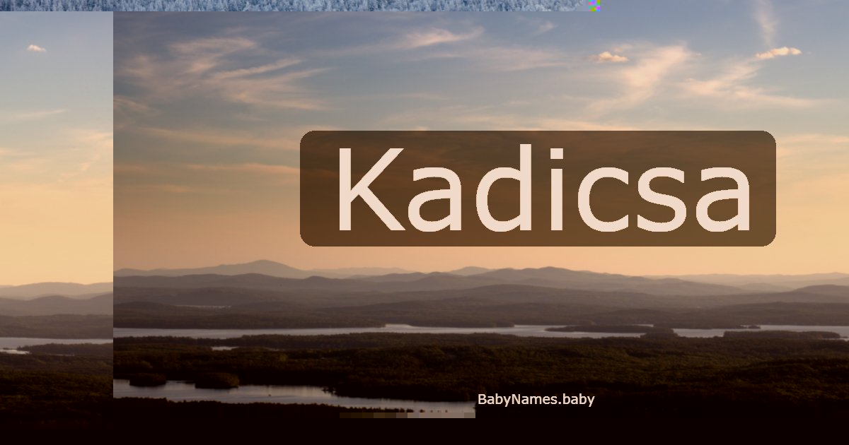 Kadicsa