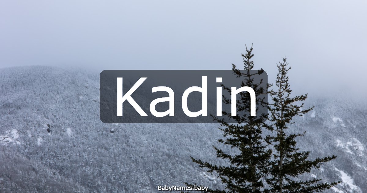Kadin