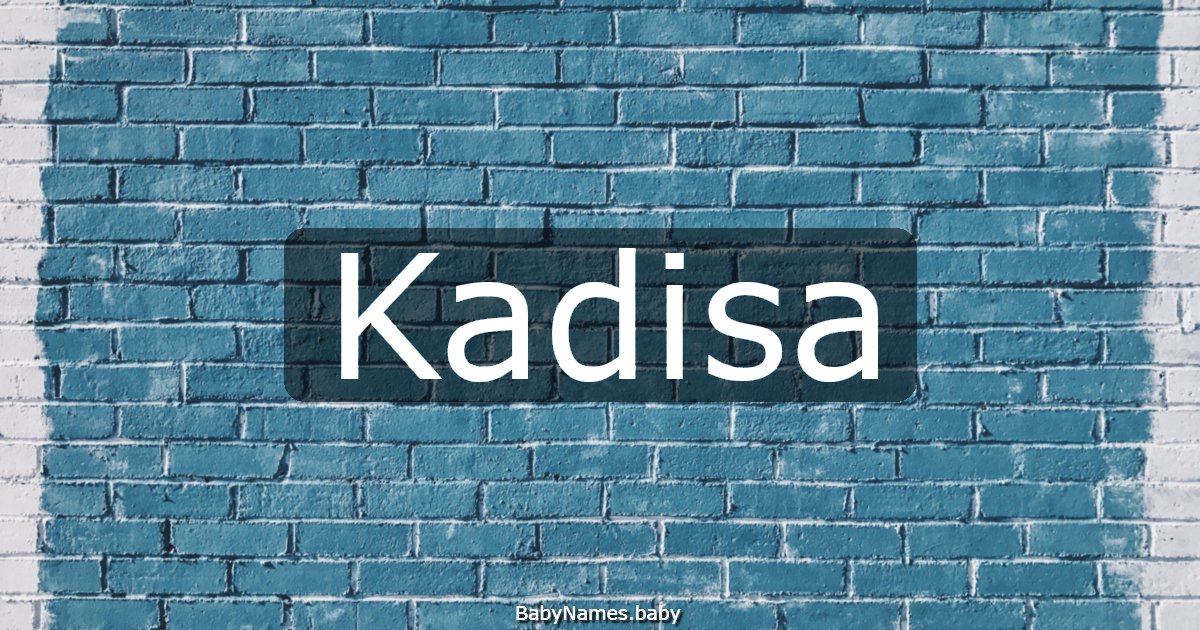 Kadisa
