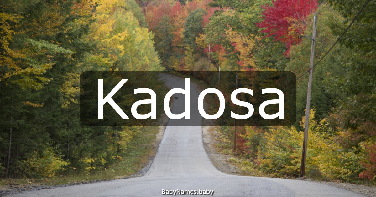 Kadosa