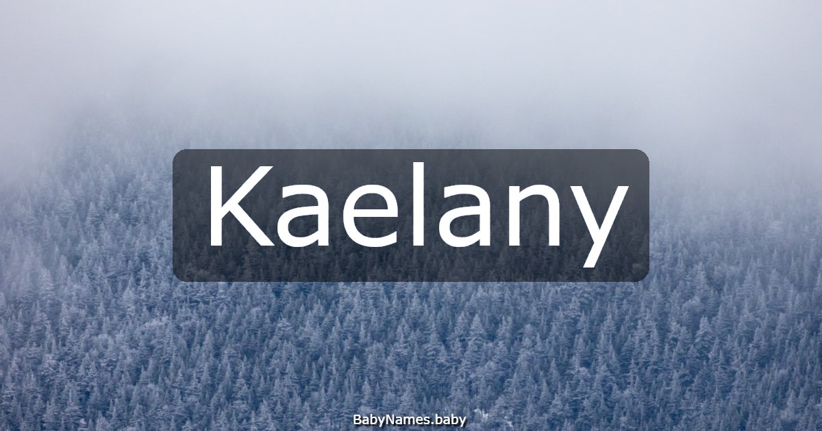 Kaelany