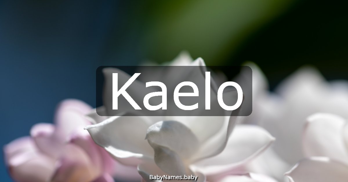 Kaelo
