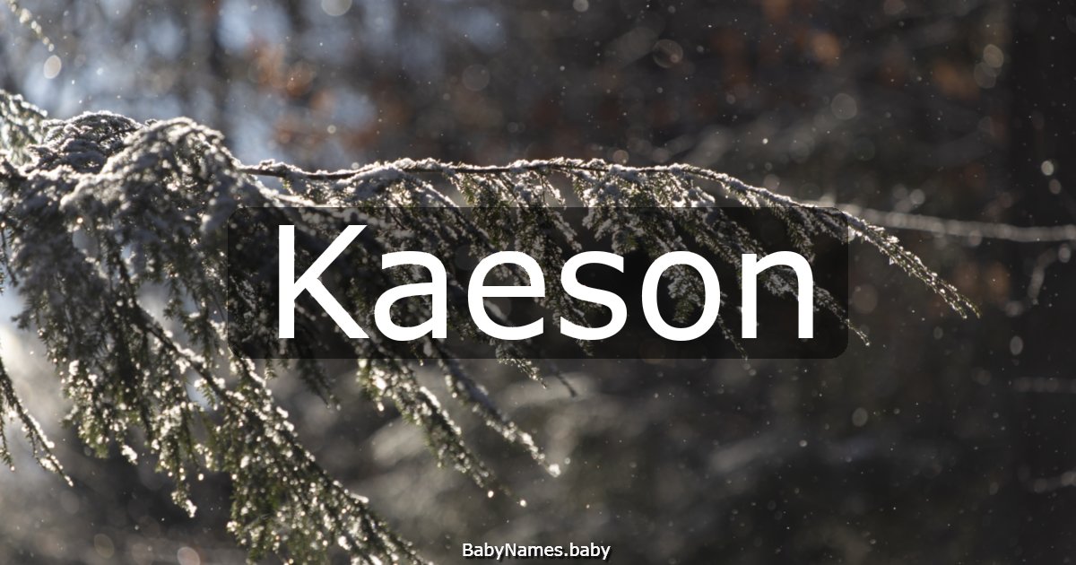 Kaeson