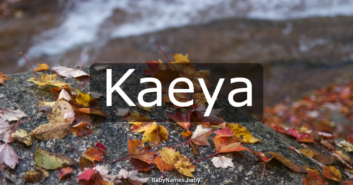 Kaeya