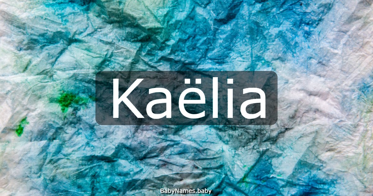 Kaëlia