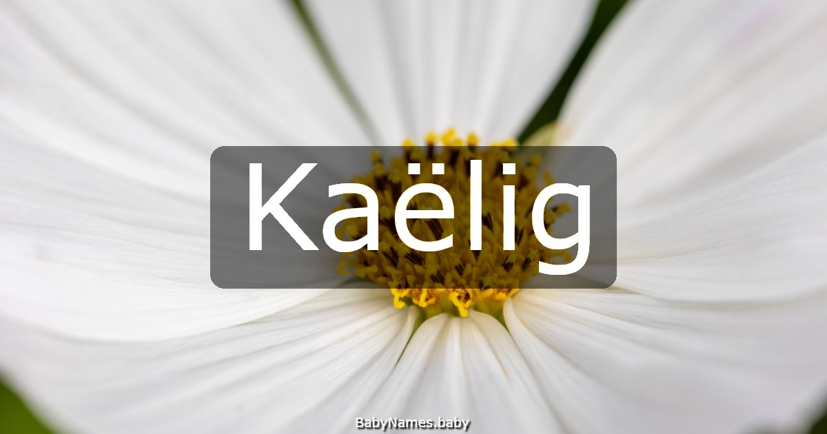Kaëlig