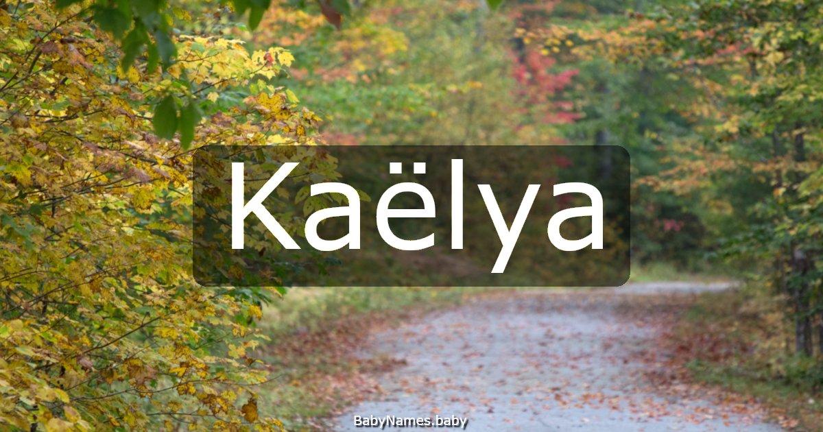 Kaëlya