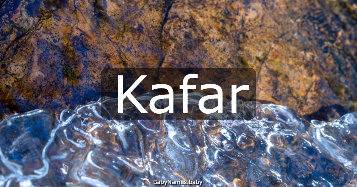 Kafar