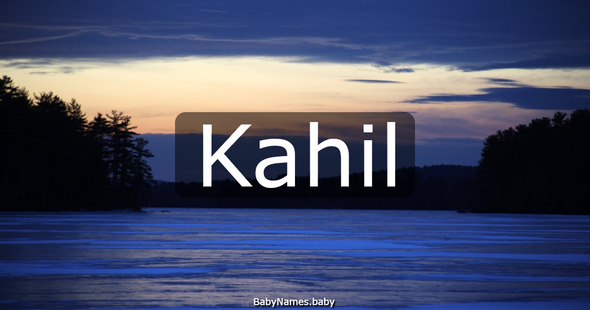 Kahil