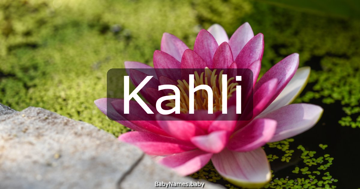 Kahli