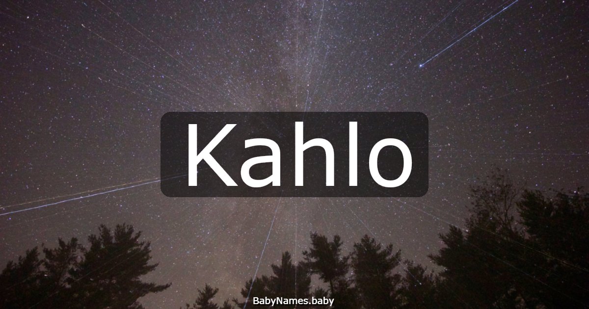 Kahlo