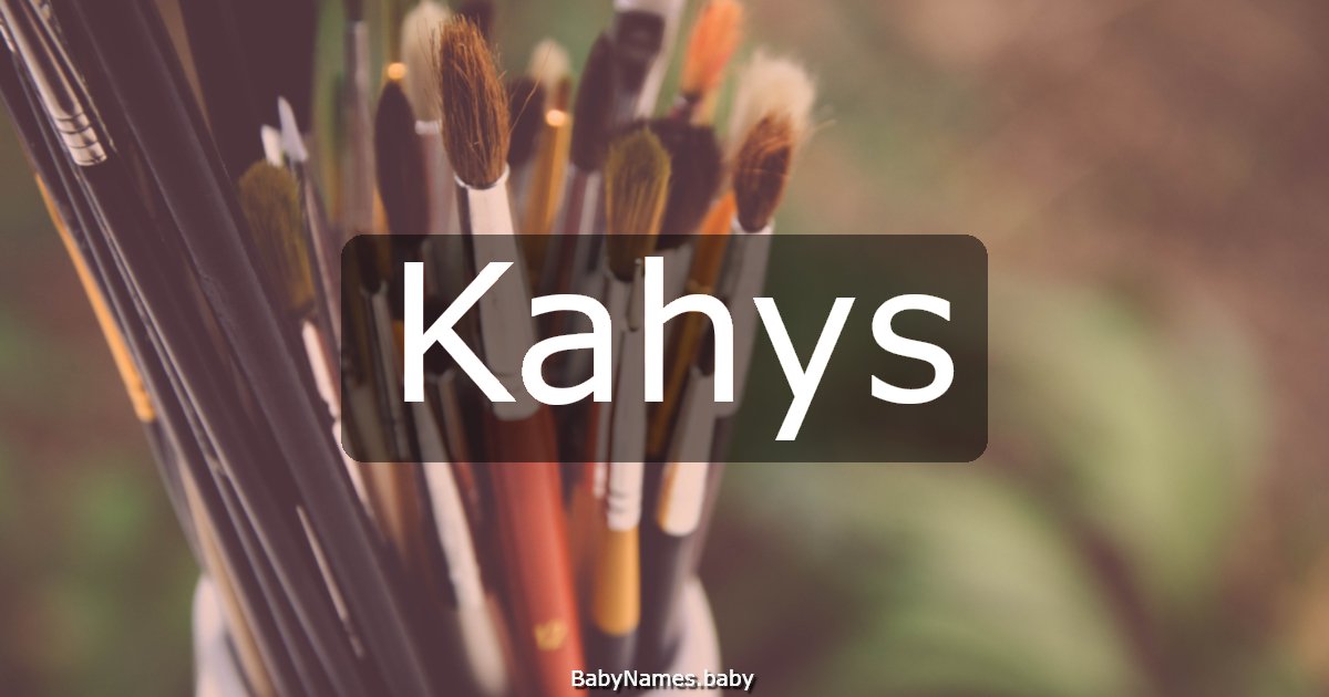 Kahys