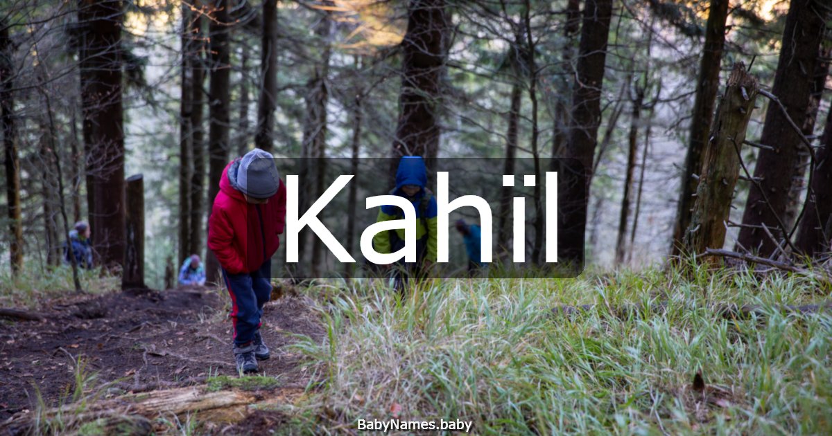 Kahïl