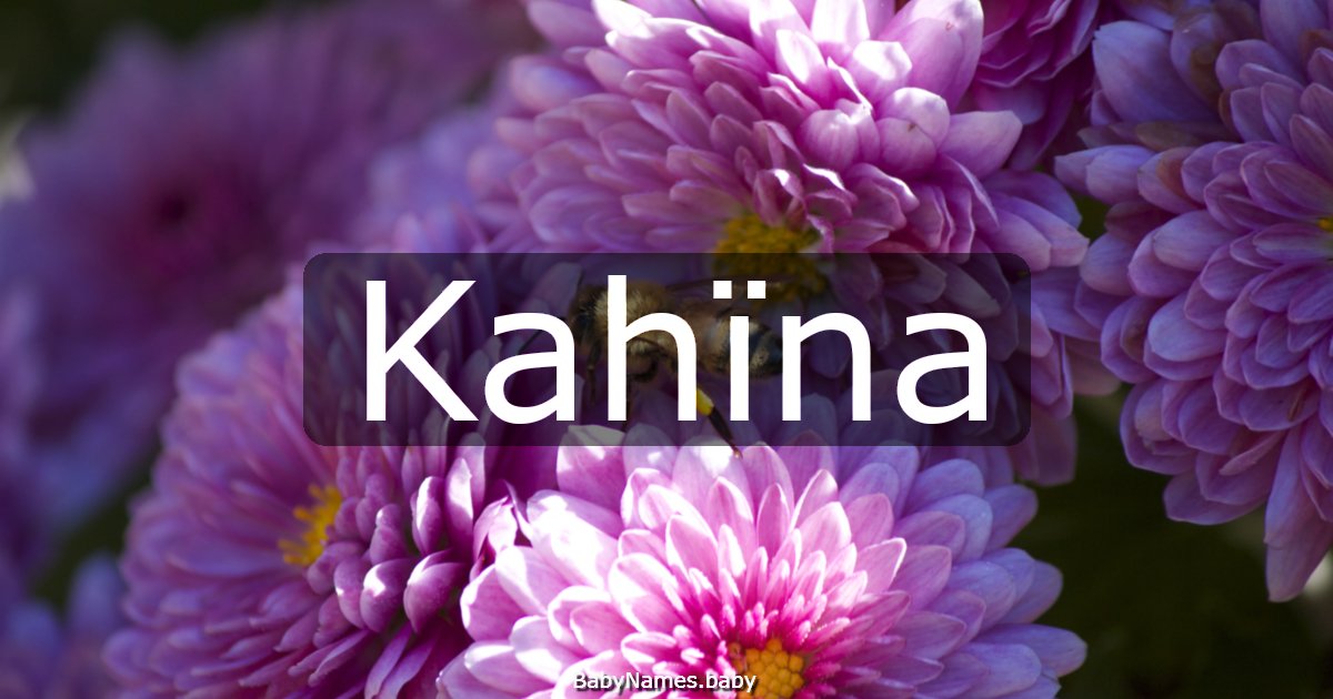 Kahïna
