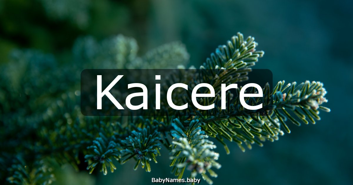 Kaicere