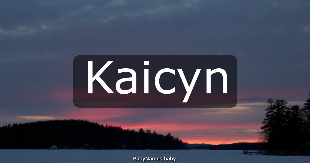 Kaicyn