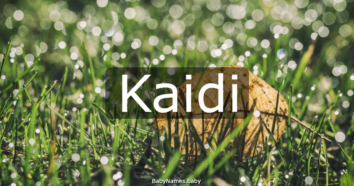 Kaidi