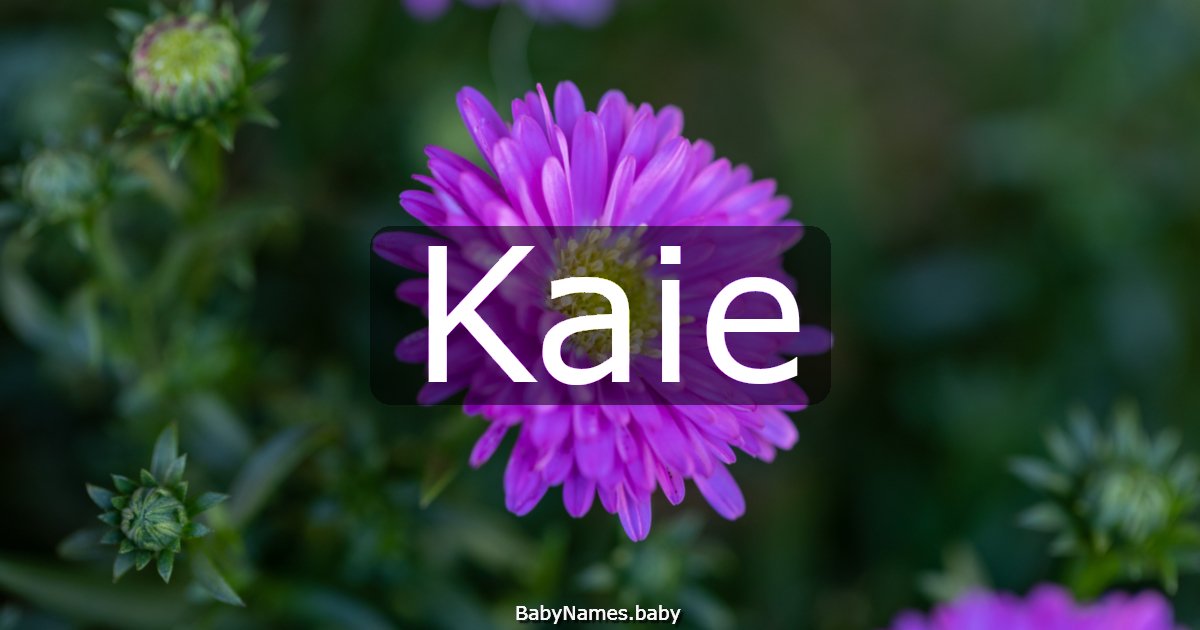 Kaie