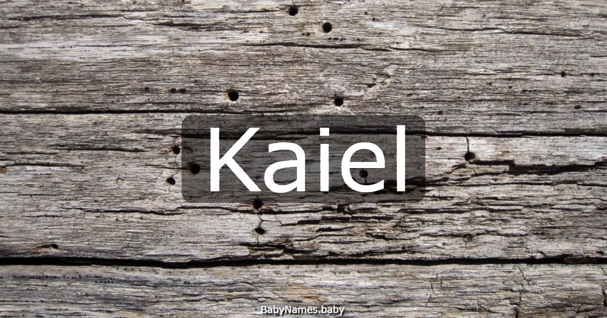 Kaiel