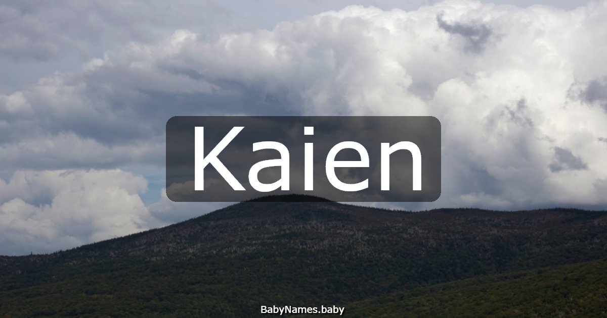 Kaien