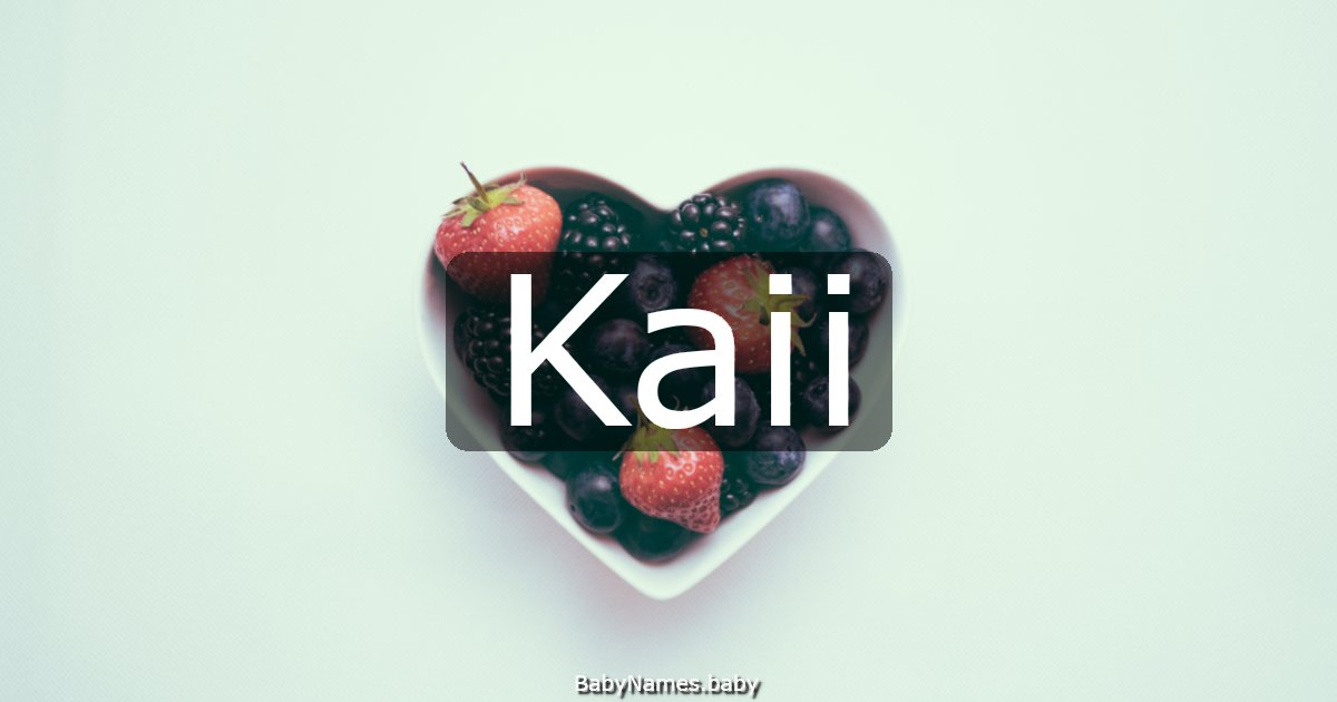 Kaii