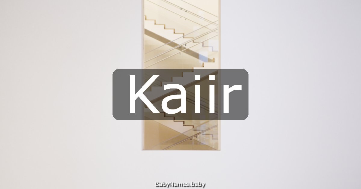 Kaiir