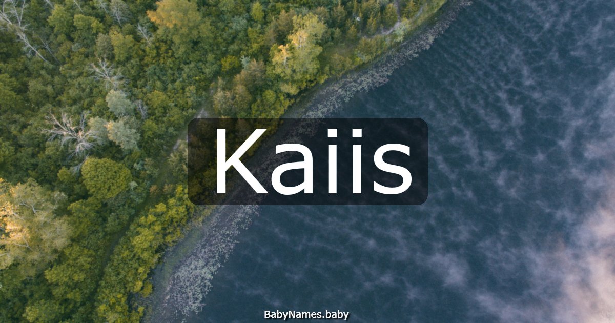 Kaiis
