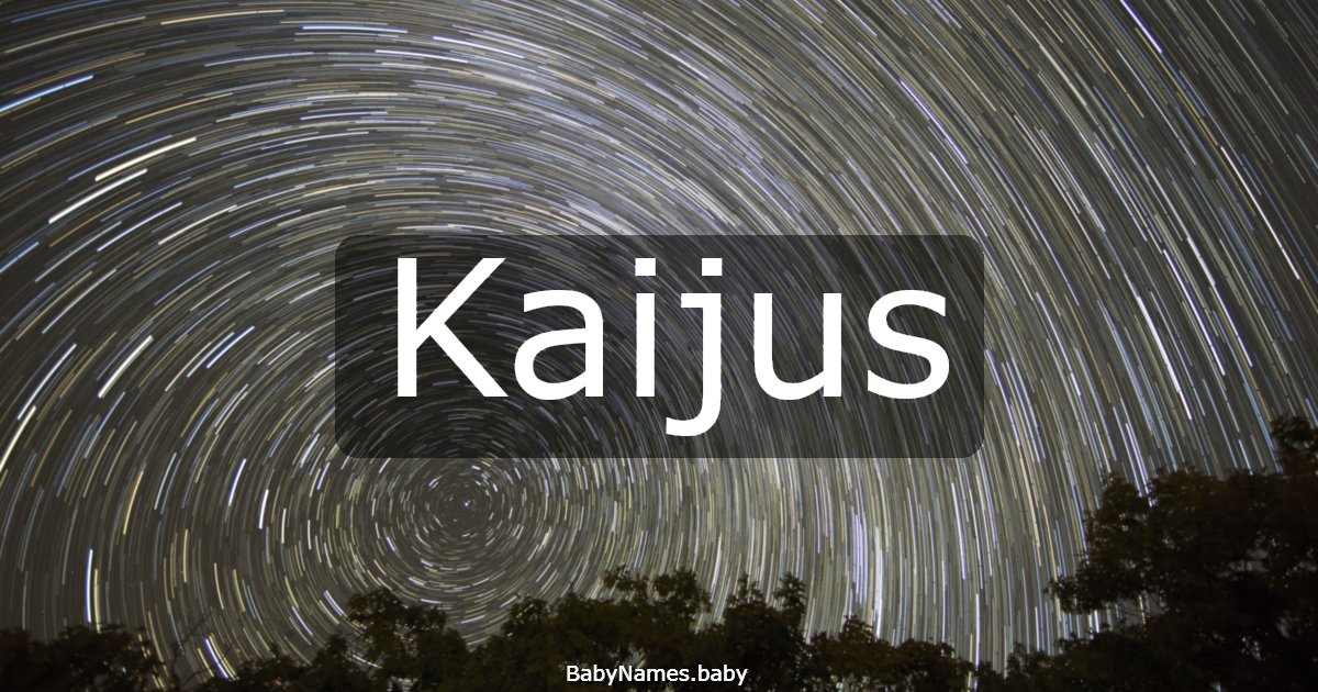 Kaijus