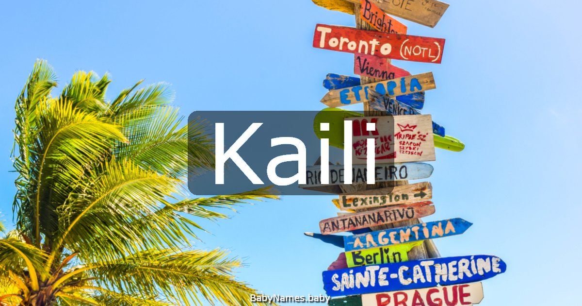 Kaili