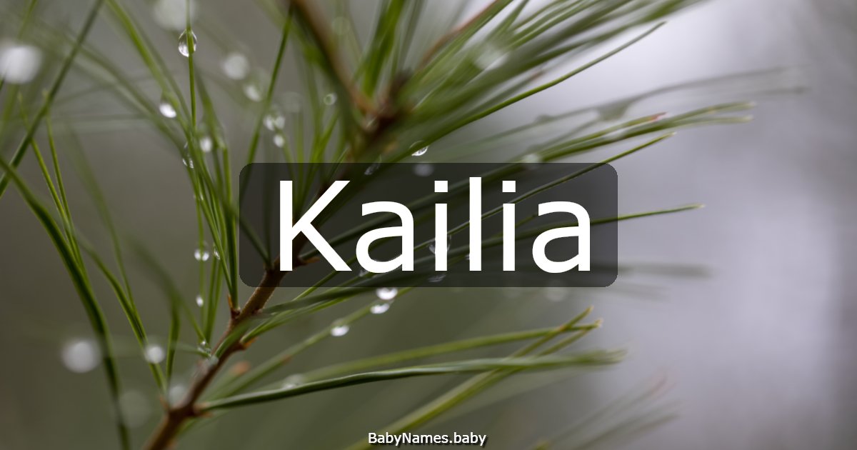 Kailia