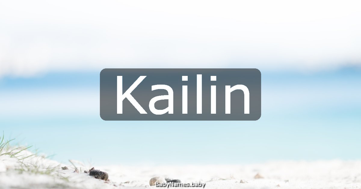 Kailin