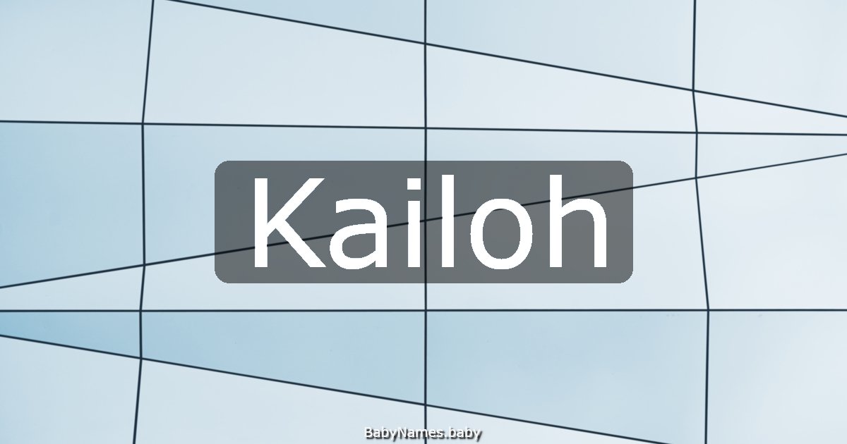 Kailoh