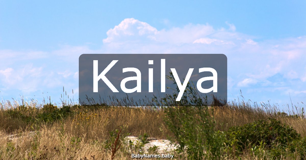Kailya