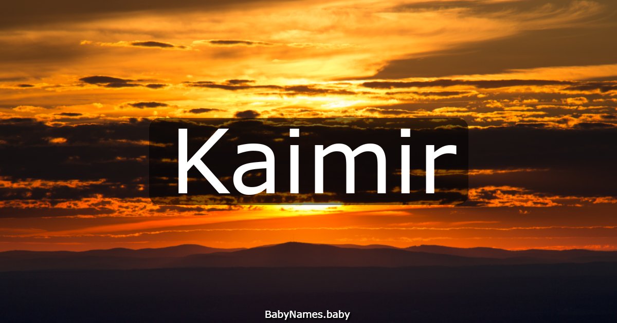 Kaimir