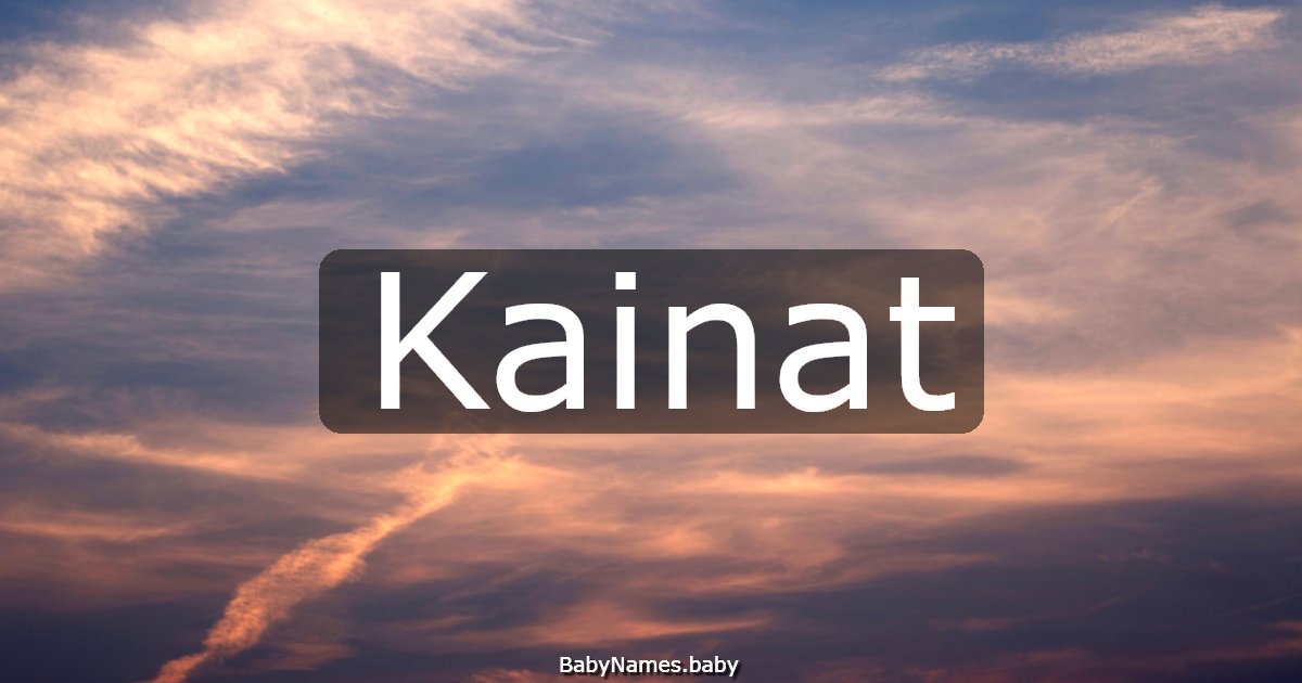 Kainat