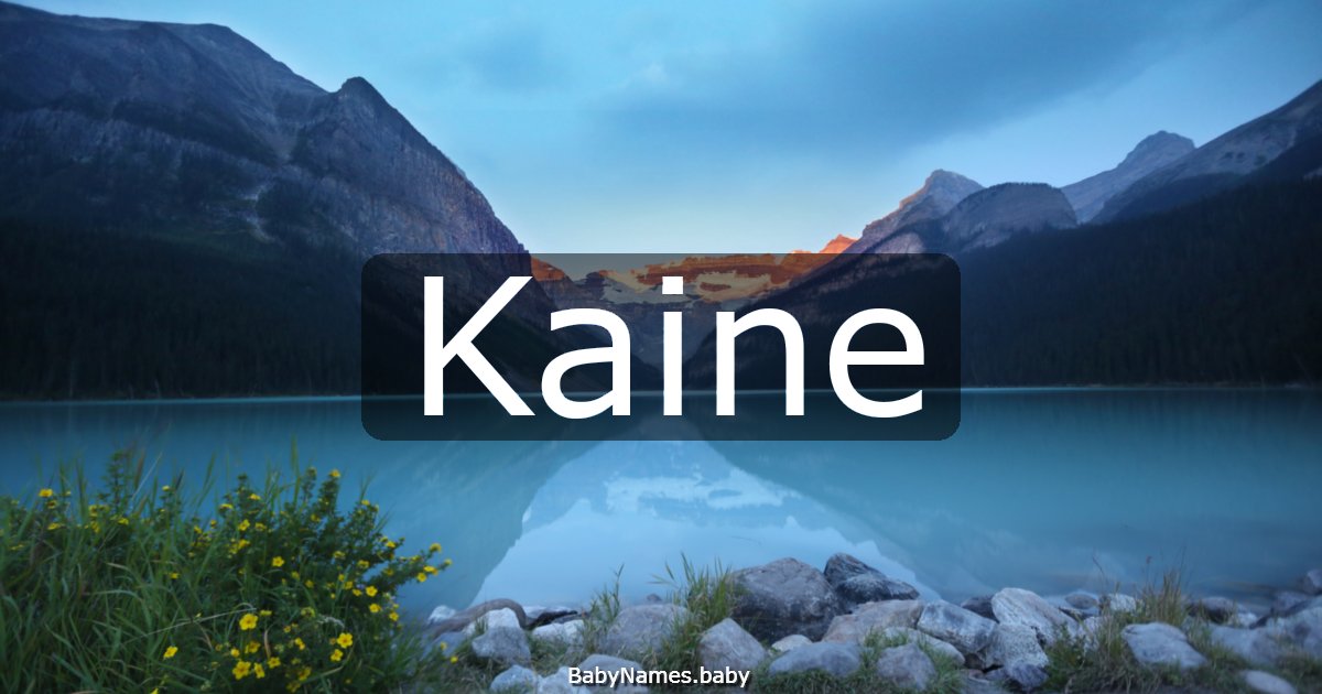 Kaine
