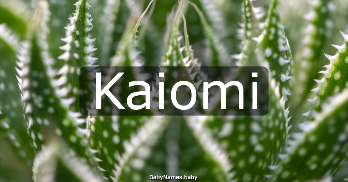 Kaiomi