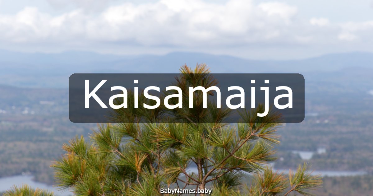 Kaisamaija