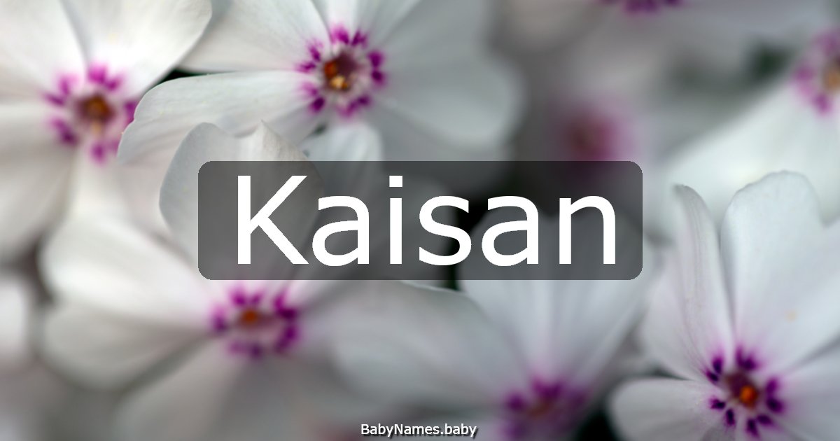 Kaisan