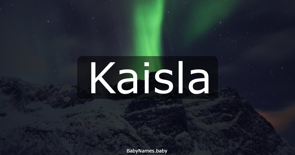 Kaisla