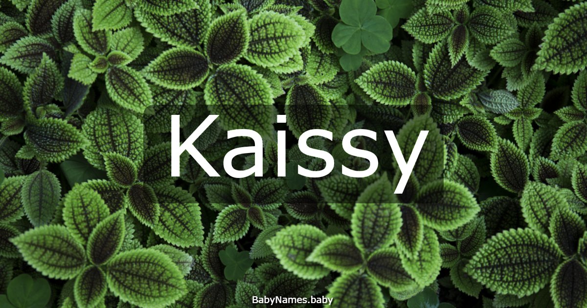 Kaissy